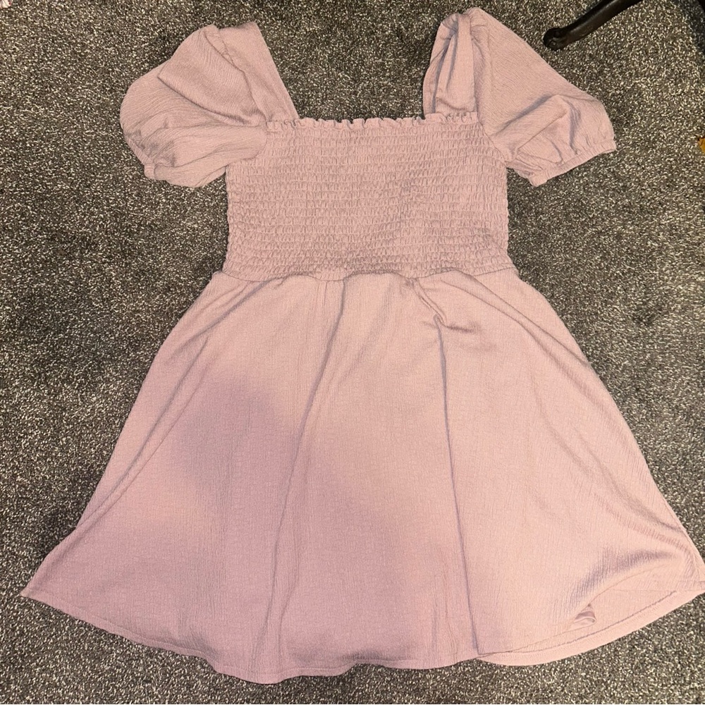 Nine West Lavender Babydoll Dress